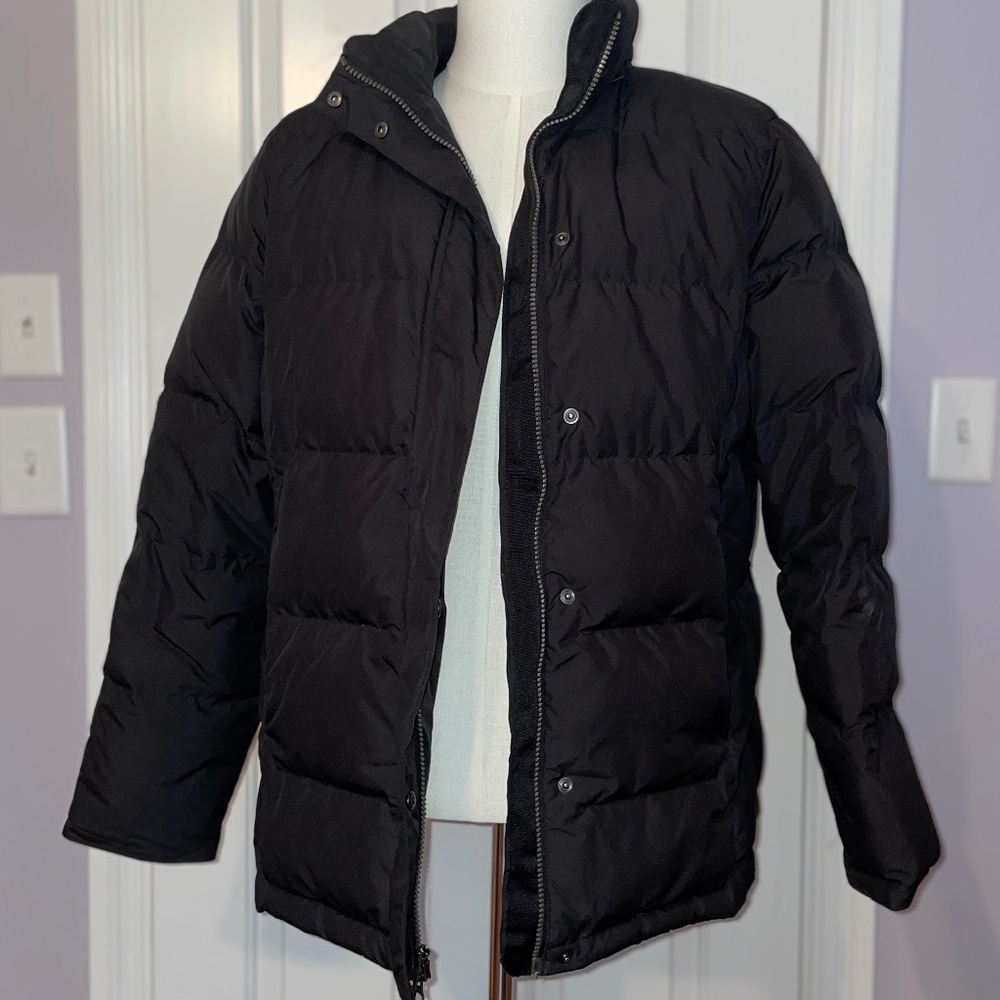 LL Bean Women’s Down Puffer Jacket / Parka Coat – Size Large (Regular) – NO HOOD